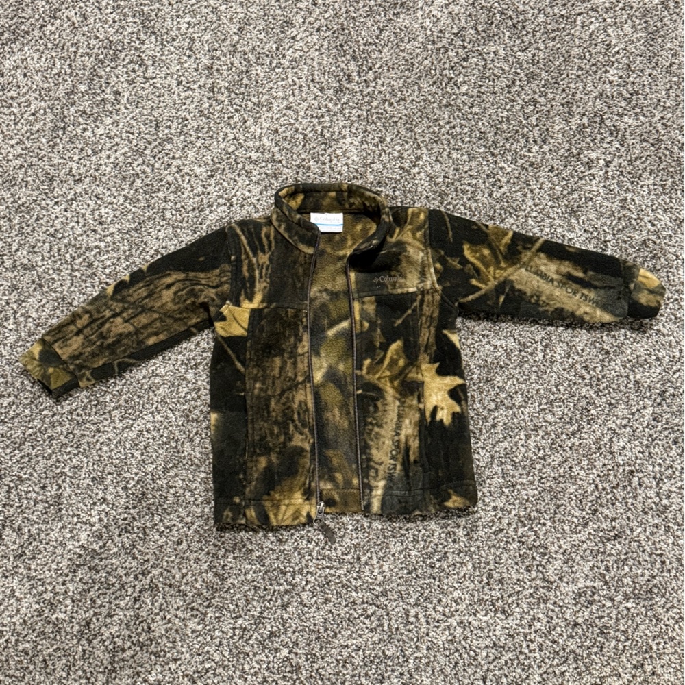 Columbia Camouflage Fleece Jacket
